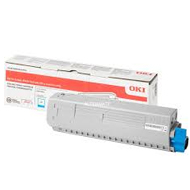Toner OKI oryginalny 46861307 | Cyan