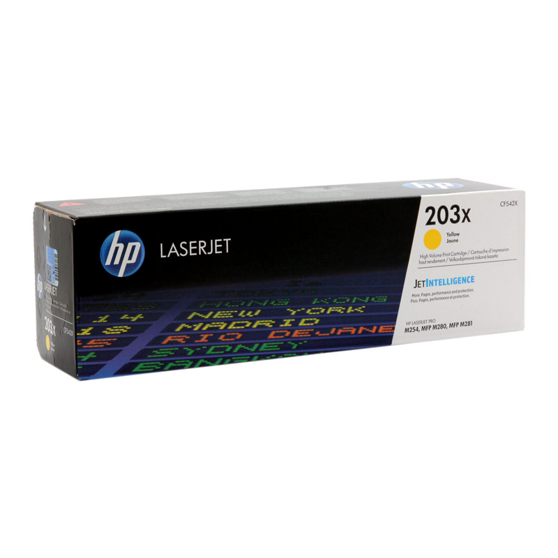 Toner HP 203X | CF542X Toner HP 203X | CF542X