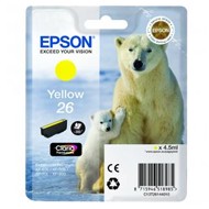 Tusz Epson oryginalny 26 C13T26144012 | Expression Premium XP 600 700 800 | Yellow