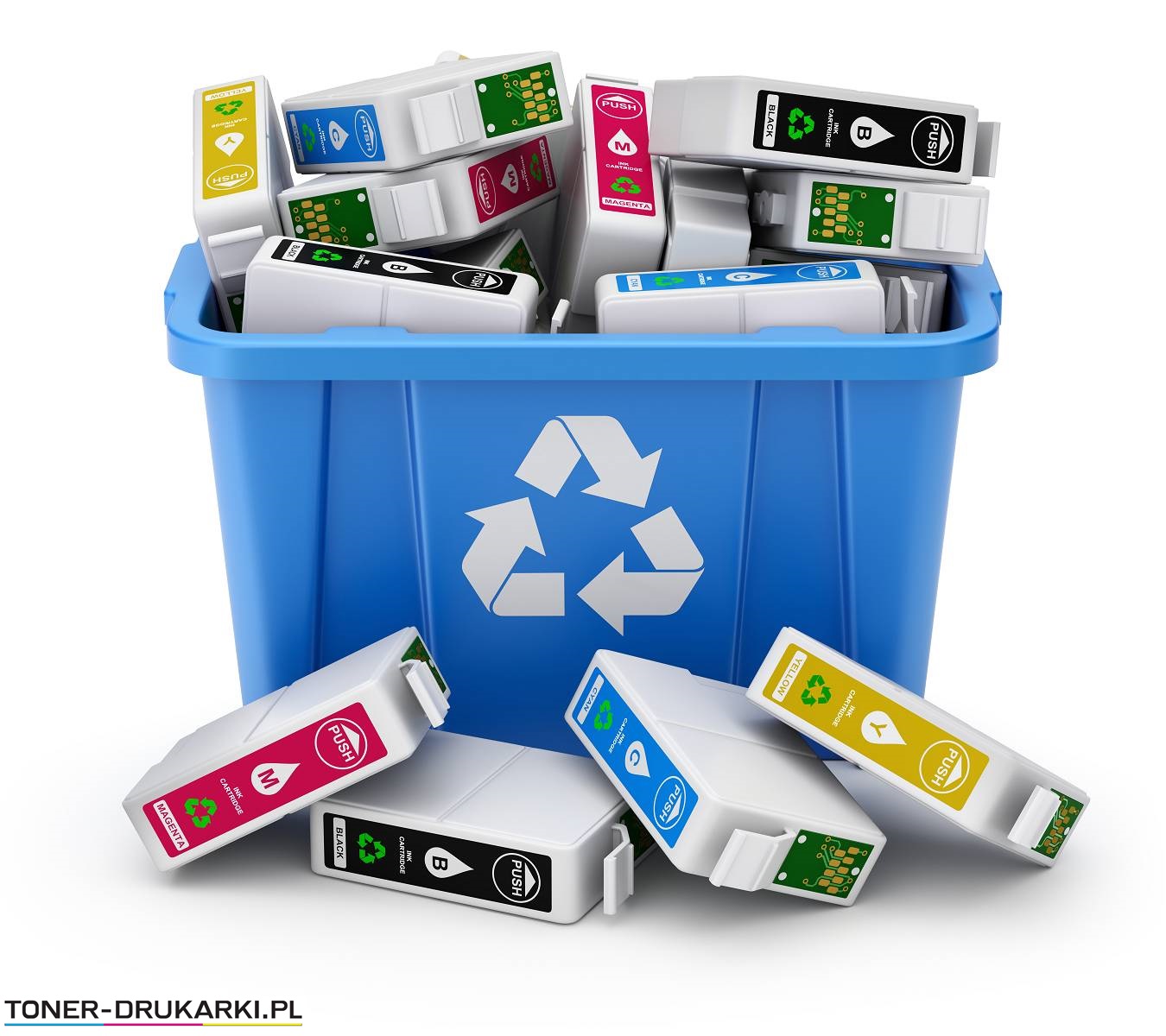 Co zrobić ze zużytym tuszem lub tonerem